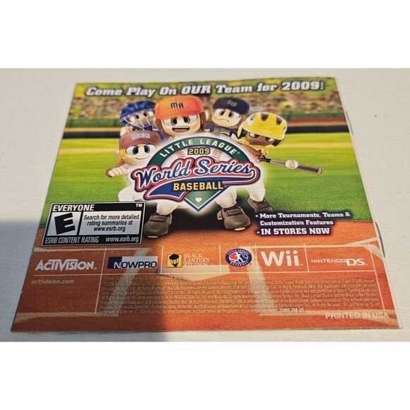 Bakugan Battle Brawlers Nintendo DS 2009 MANUAL ONLY NO GAME OR CASE Preowned - Picture 2 of 4